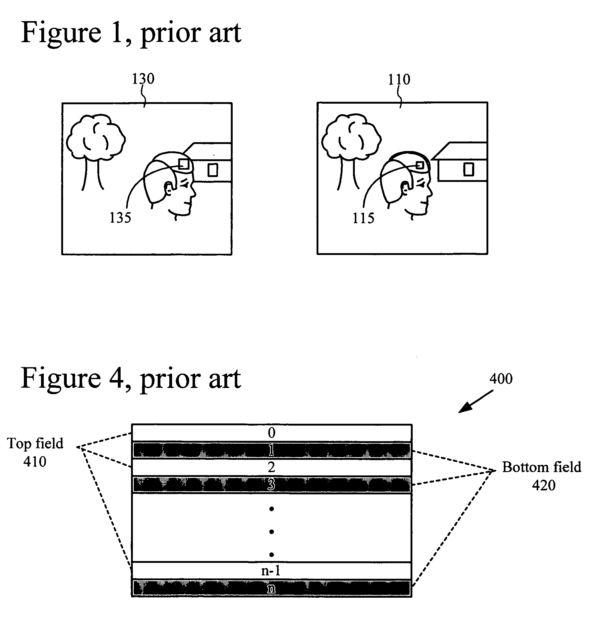 Joint coding and decoding of a reference field selection and differential motion vector information