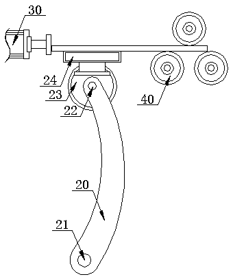 An automatic blanking processing system for electric vehicle suspension sheet metal parts