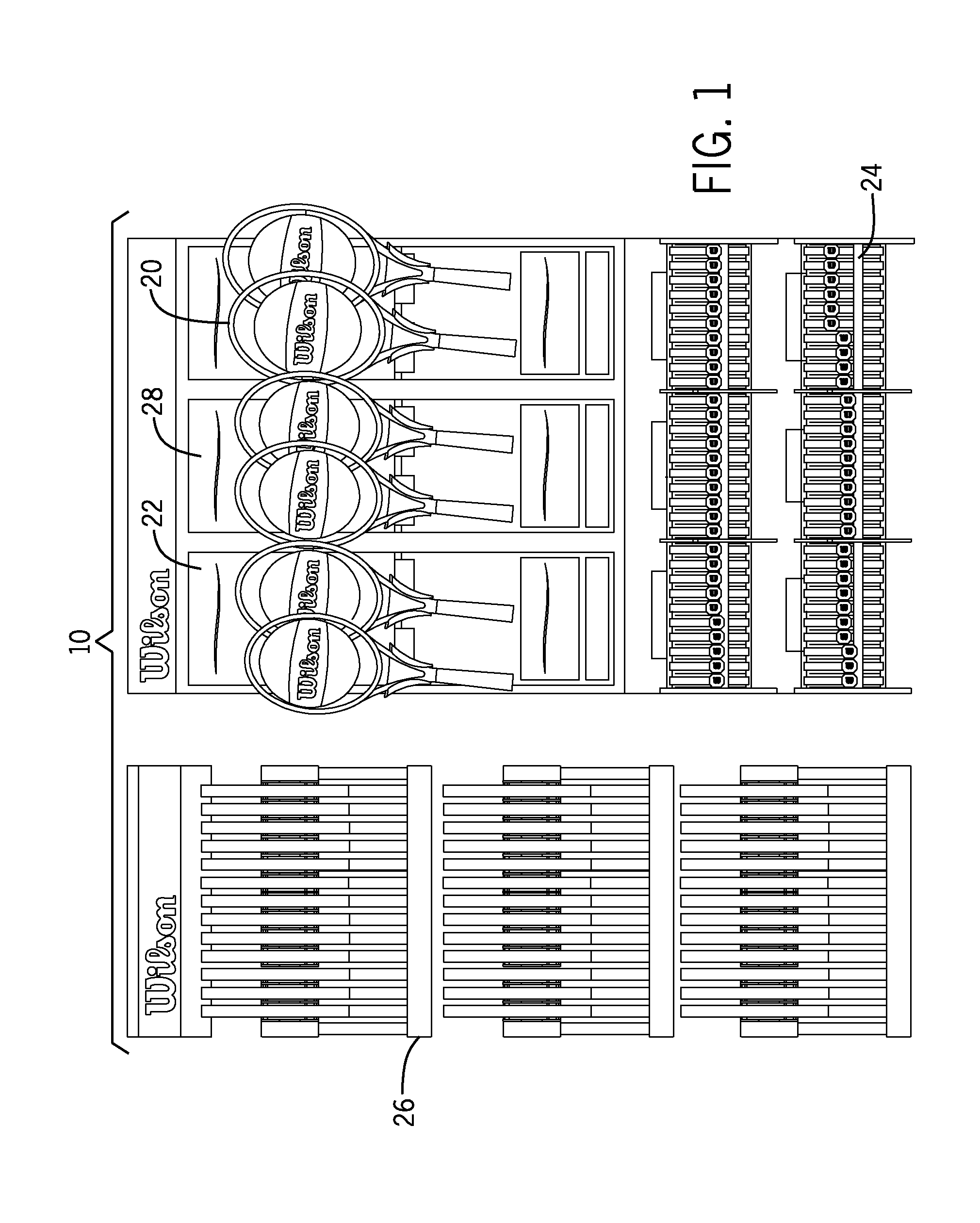 Racquet display system