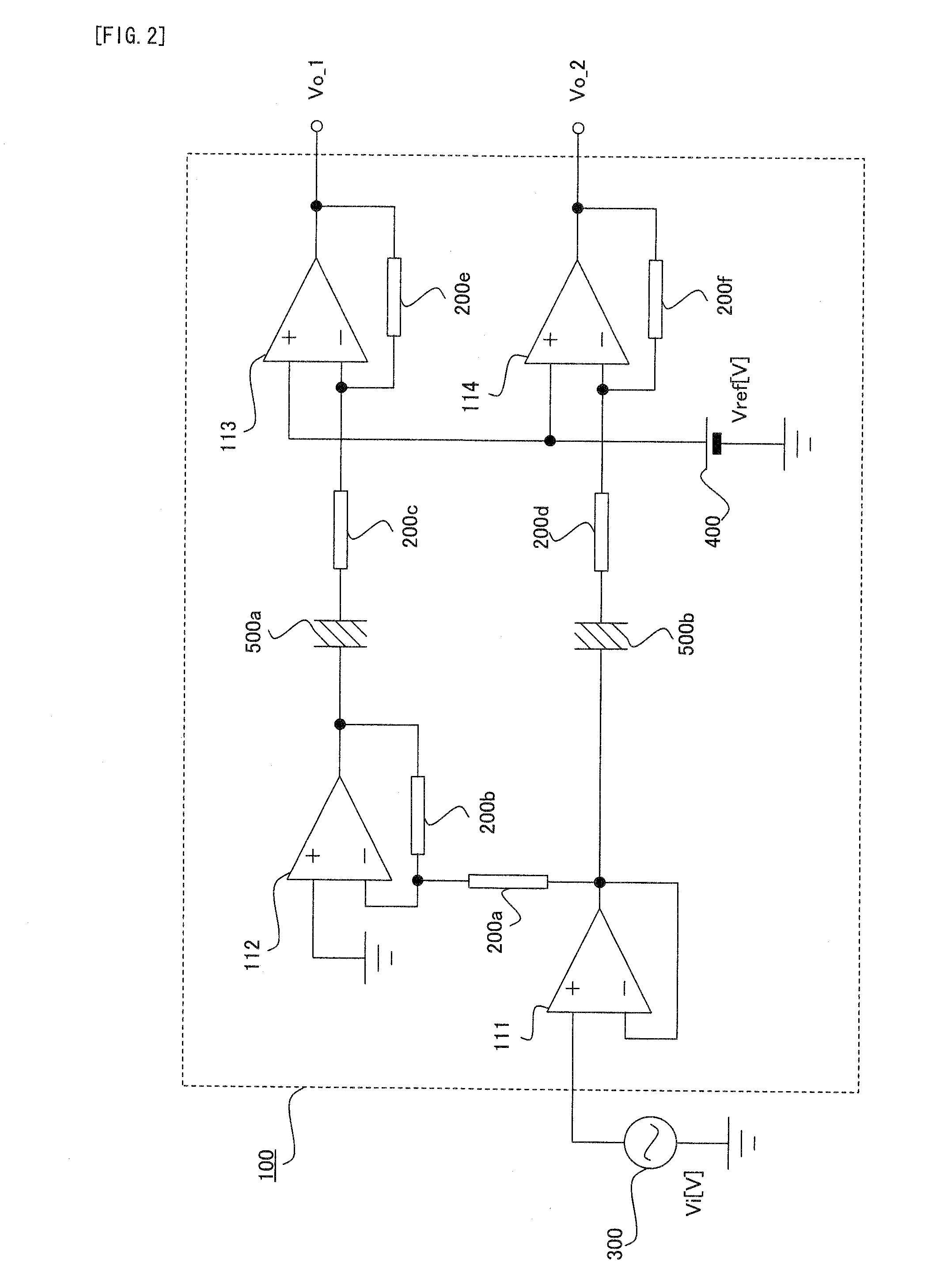 Balanced amplifier and electronic circuit