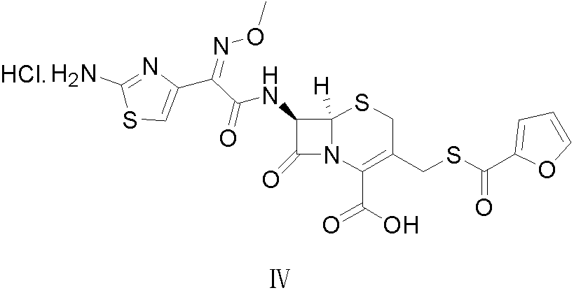 Preparation method of ceftiofur hydrochloride