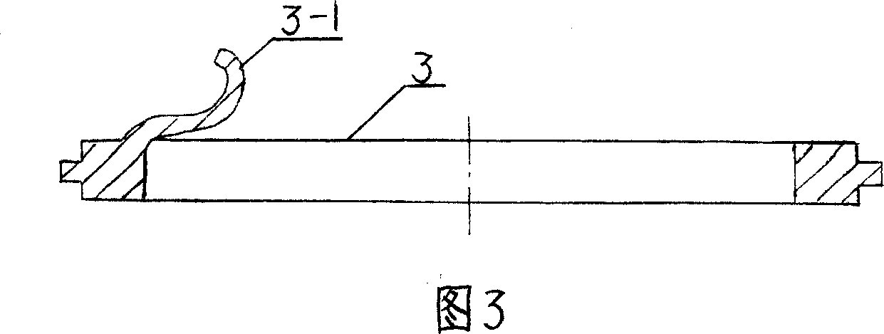 Method for casting piston blank with inner cooling path by liquid state extruding casting process