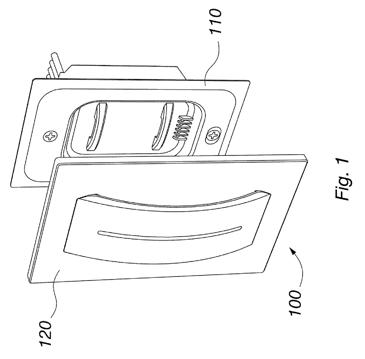 Modular Wall-Mounted Electrical Control Device