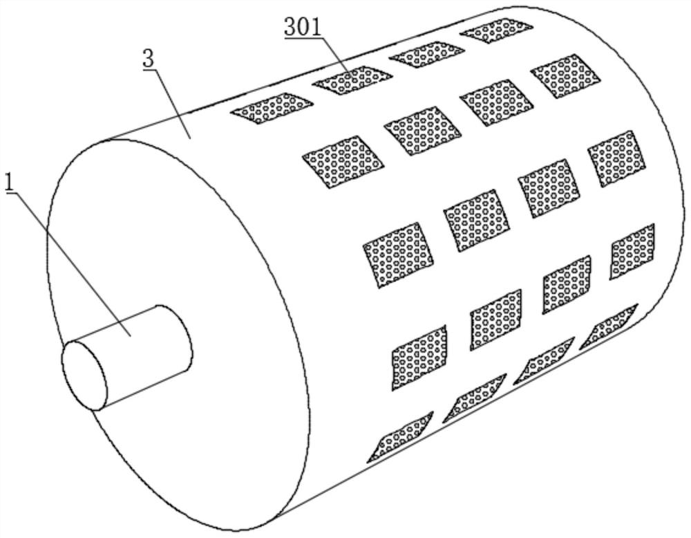 Double-rocking-fan heat dissipation type motor based on self-vibration phenomenon