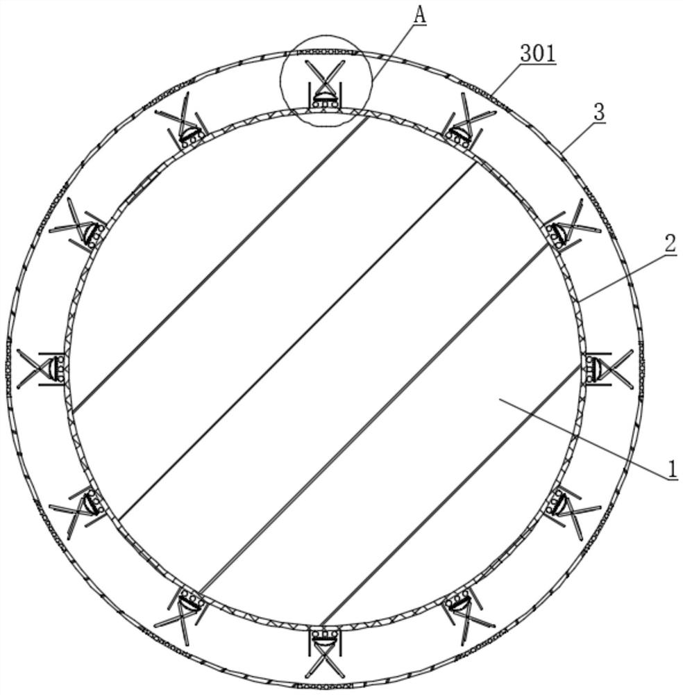 Double-rocking-fan heat dissipation type motor based on self-vibration phenomenon