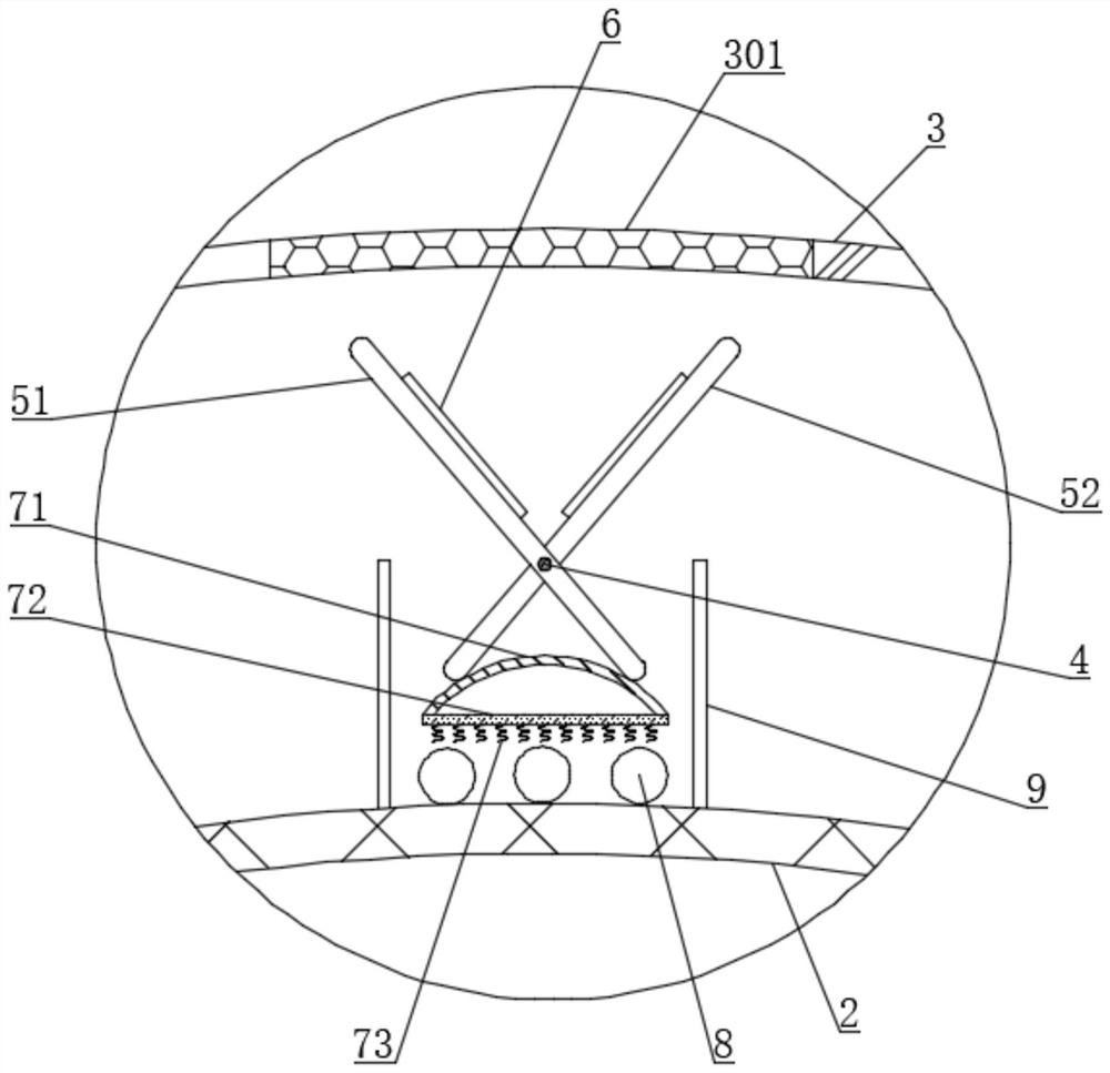 Double-rocking-fan heat dissipation type motor based on self-vibration phenomenon