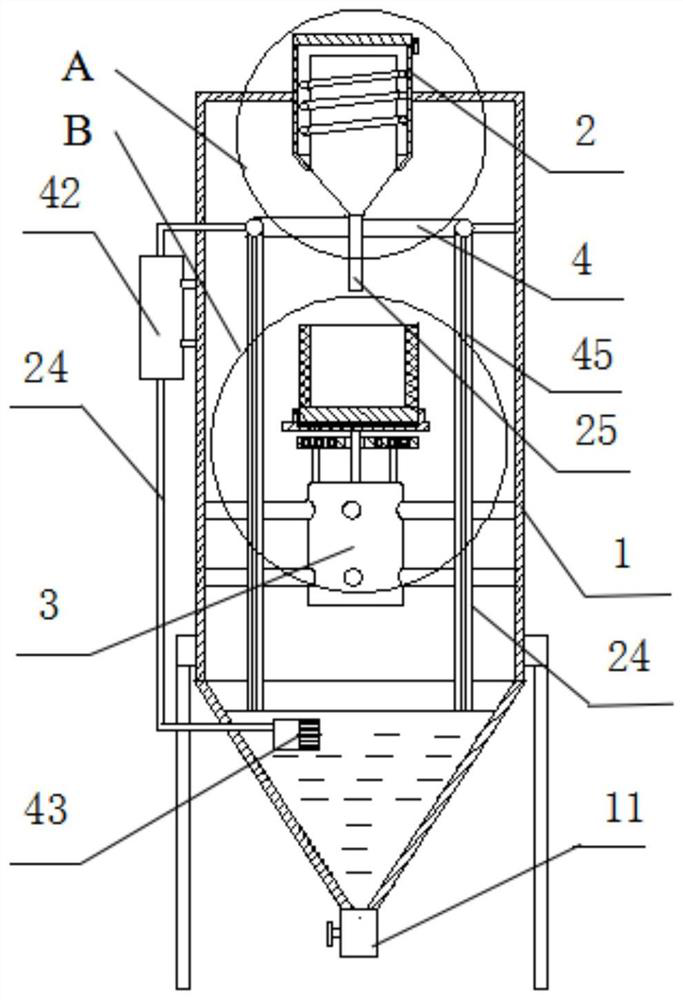 Metal powder material preparation device and method