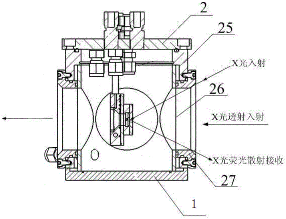 X-ray high-temperature high-pressure catalytic reaction furnace