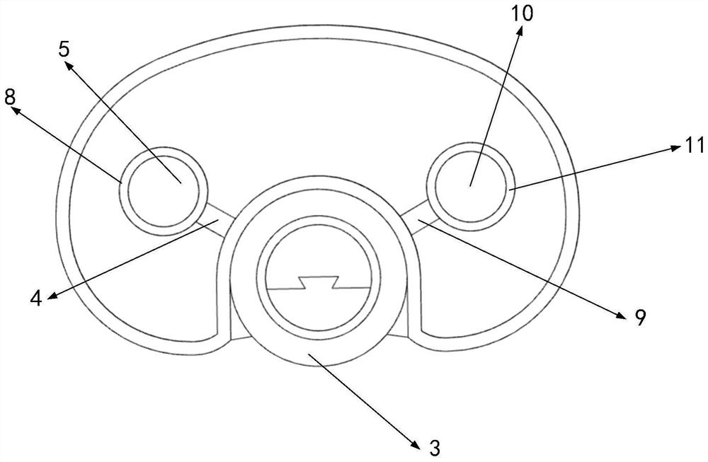 Adjustable knee joint replacement gasket test body