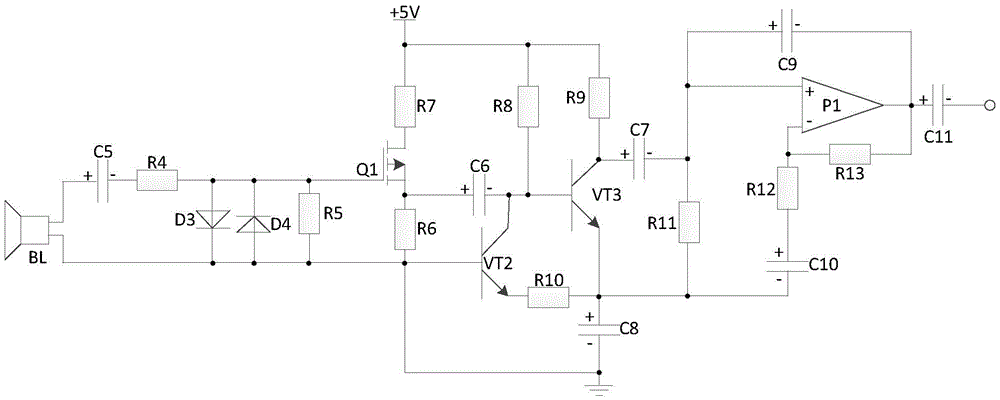 High-sensitivity flashing light type underground parking reversing auxiliary system