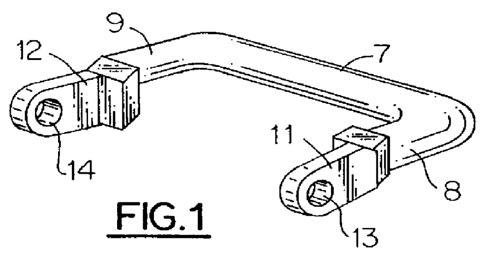 Footwear with a releasable pin for use in gliding sports