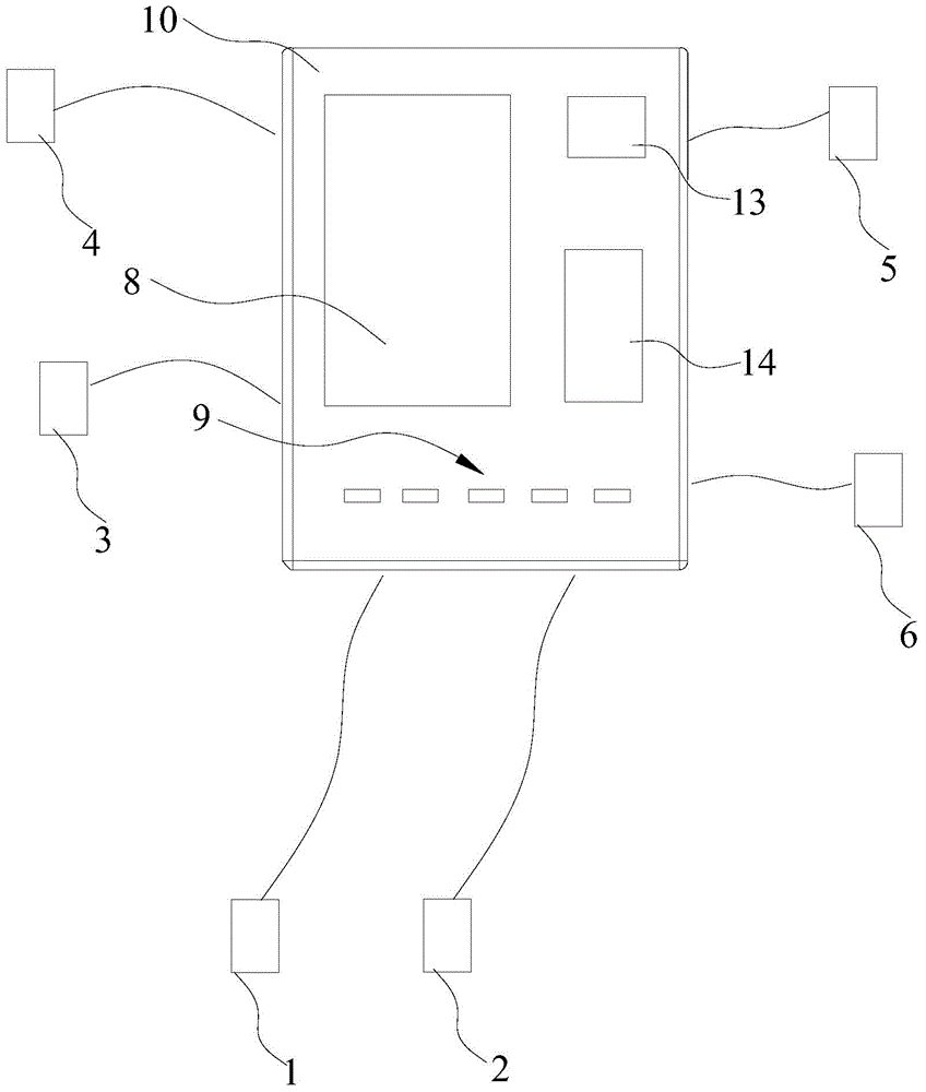 Dialysate detector of hemodialysis machine