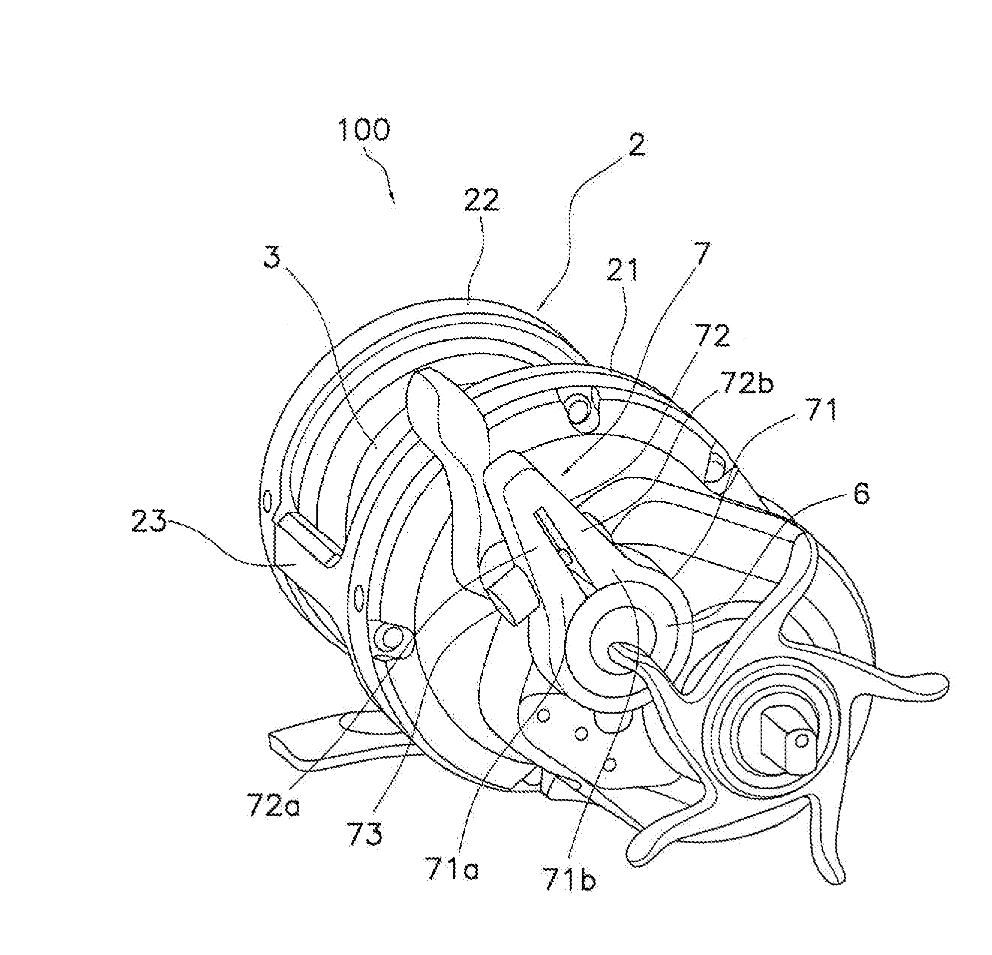 Dual-bearing reel