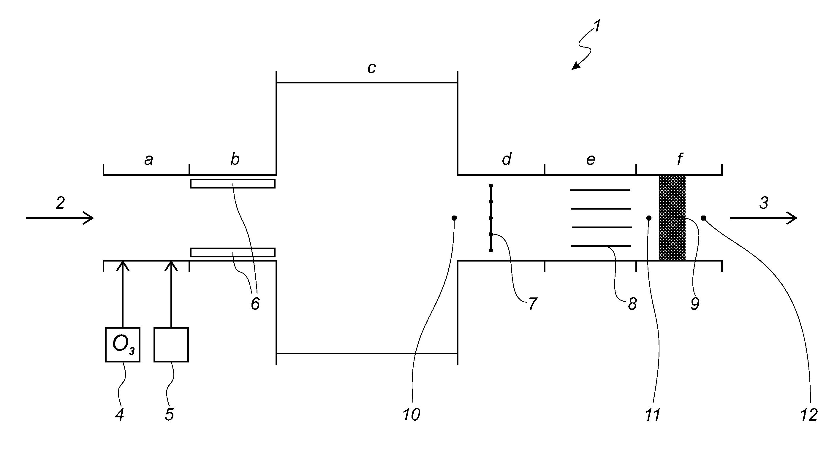 Method and device for cleaning air