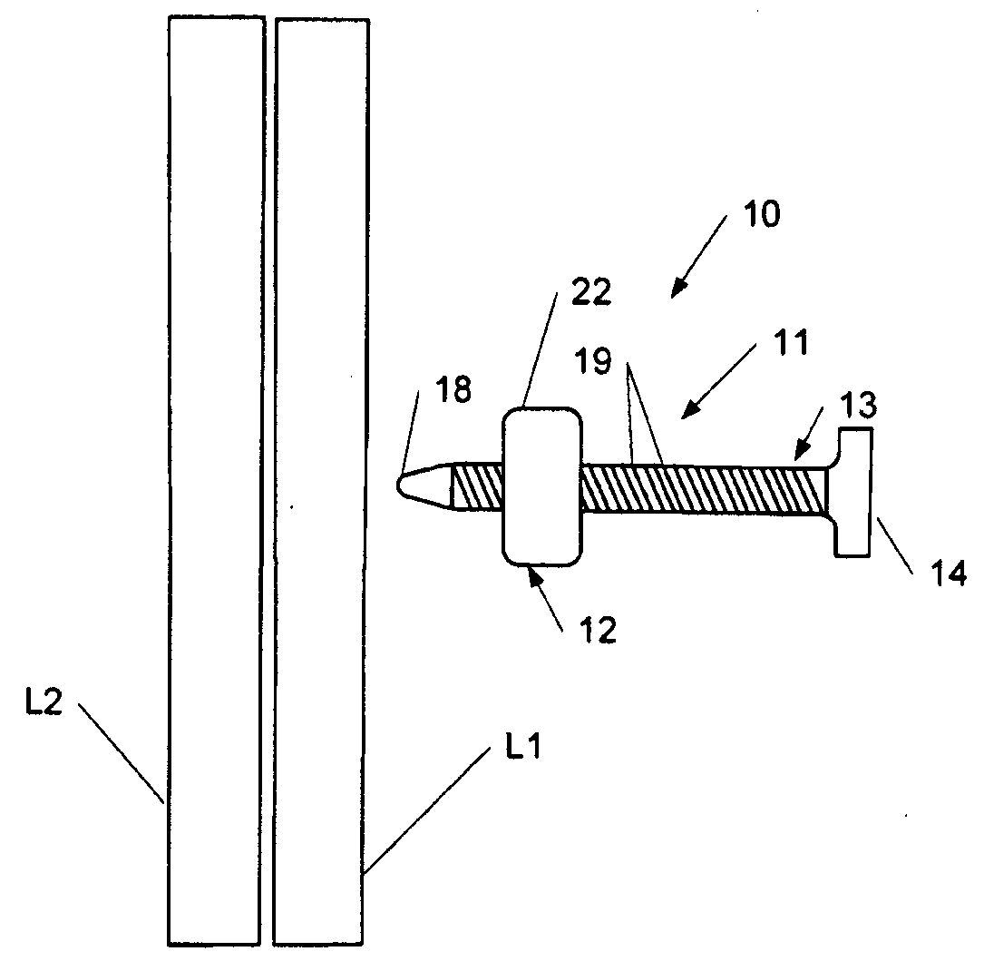 Fastening system