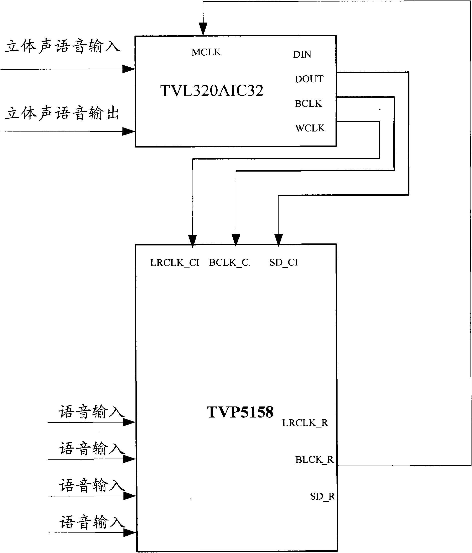 Multi-path audio collecting system