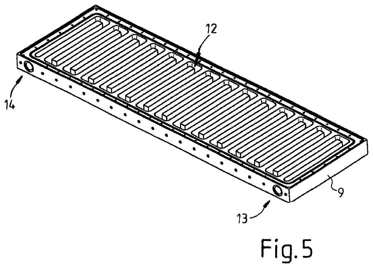 Motor component for a linear motor