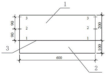 Method of constructing new and old concrete bond constraint shrinkage finite element model