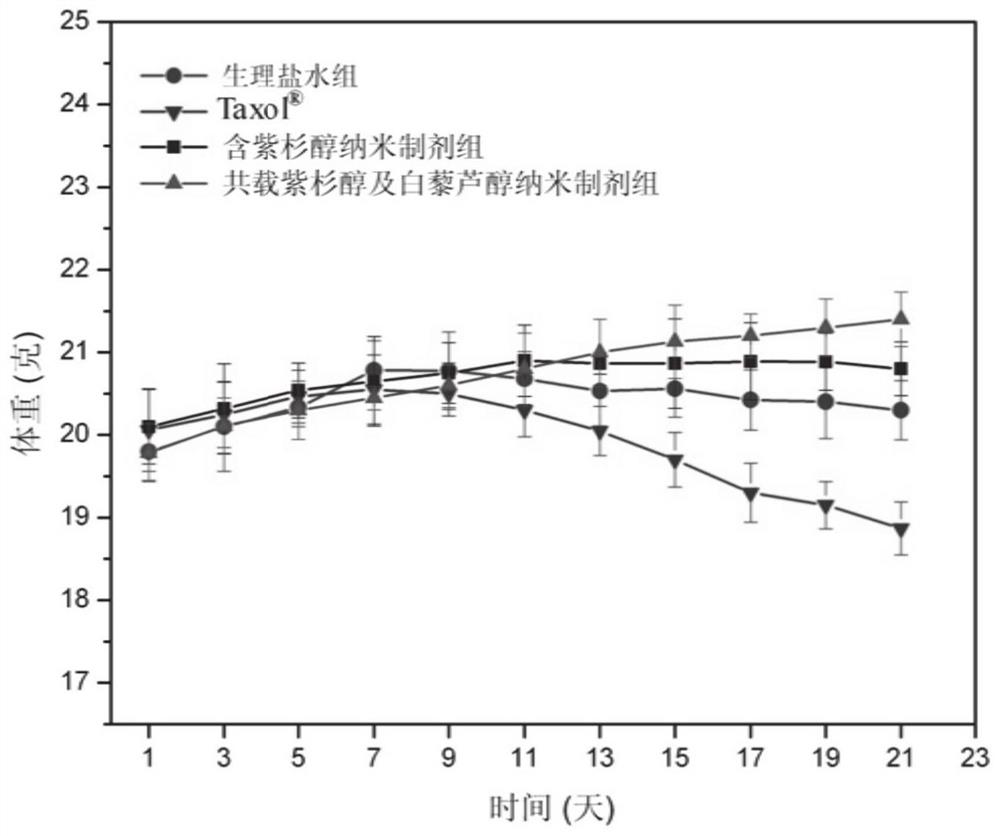 Nano preparation for treating multidrug resistance tumours, composition and application of nano preparation and composition