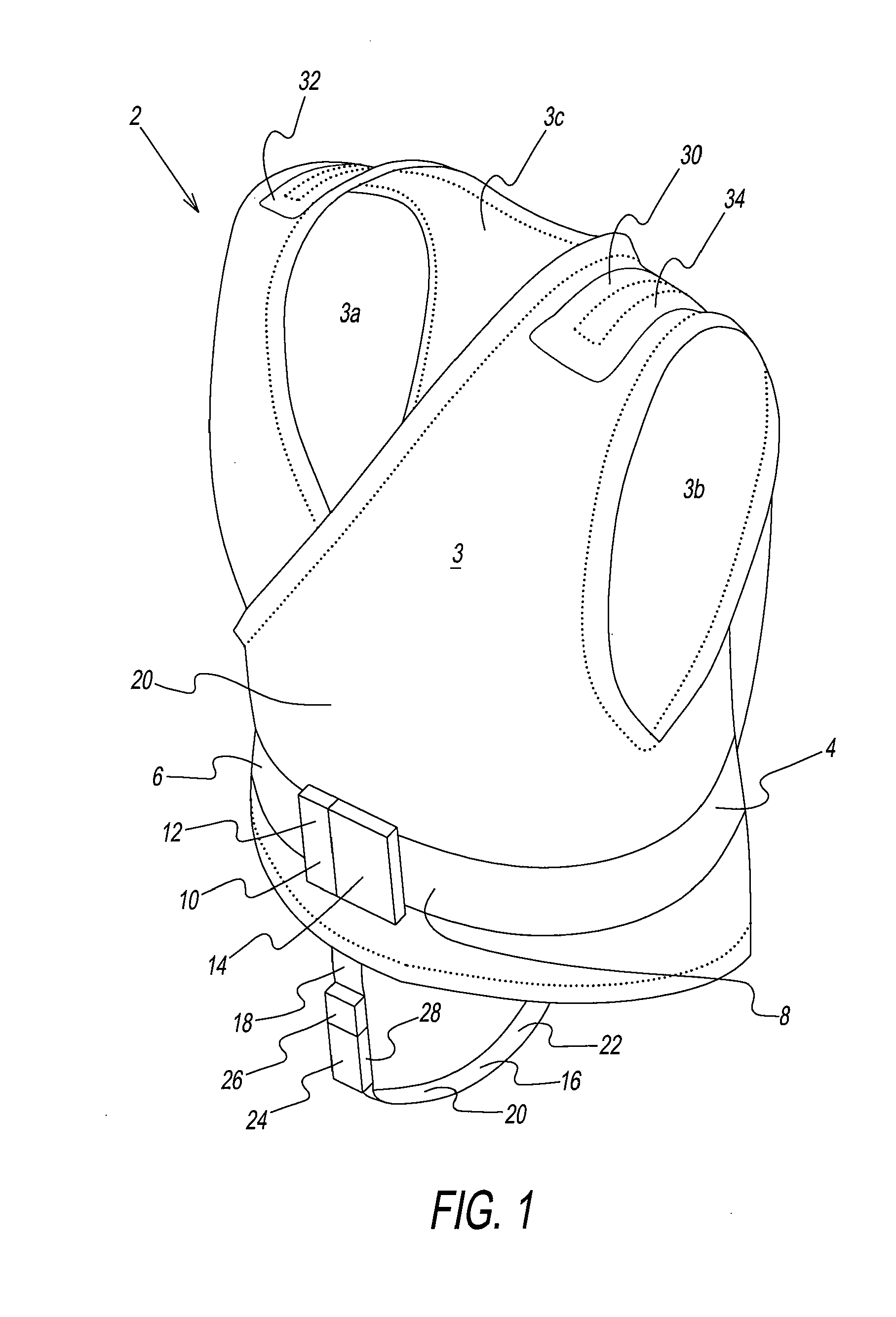 Portable restraining passenger safety vest for vehicles