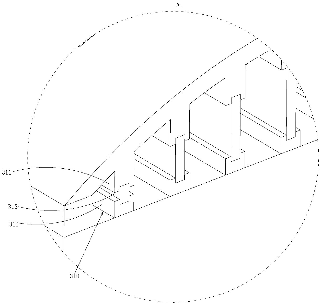 Plug-in heat dissipation lighting device