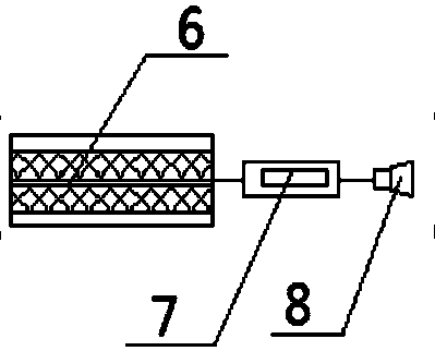 Compound silicon-carbon X-ray-resistant fabric and uniform outfit prepared from same