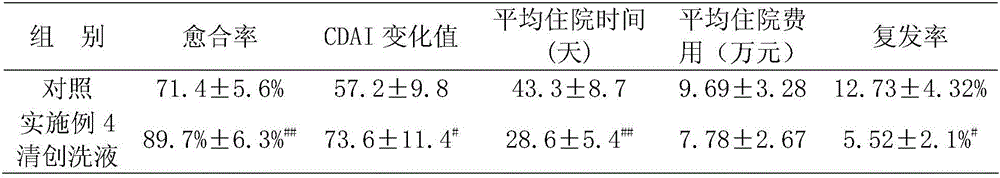 Wound-cleaning traditional Chinese medicine composition for anal fistula as well as preparation method and application of traditional Chinese medicine