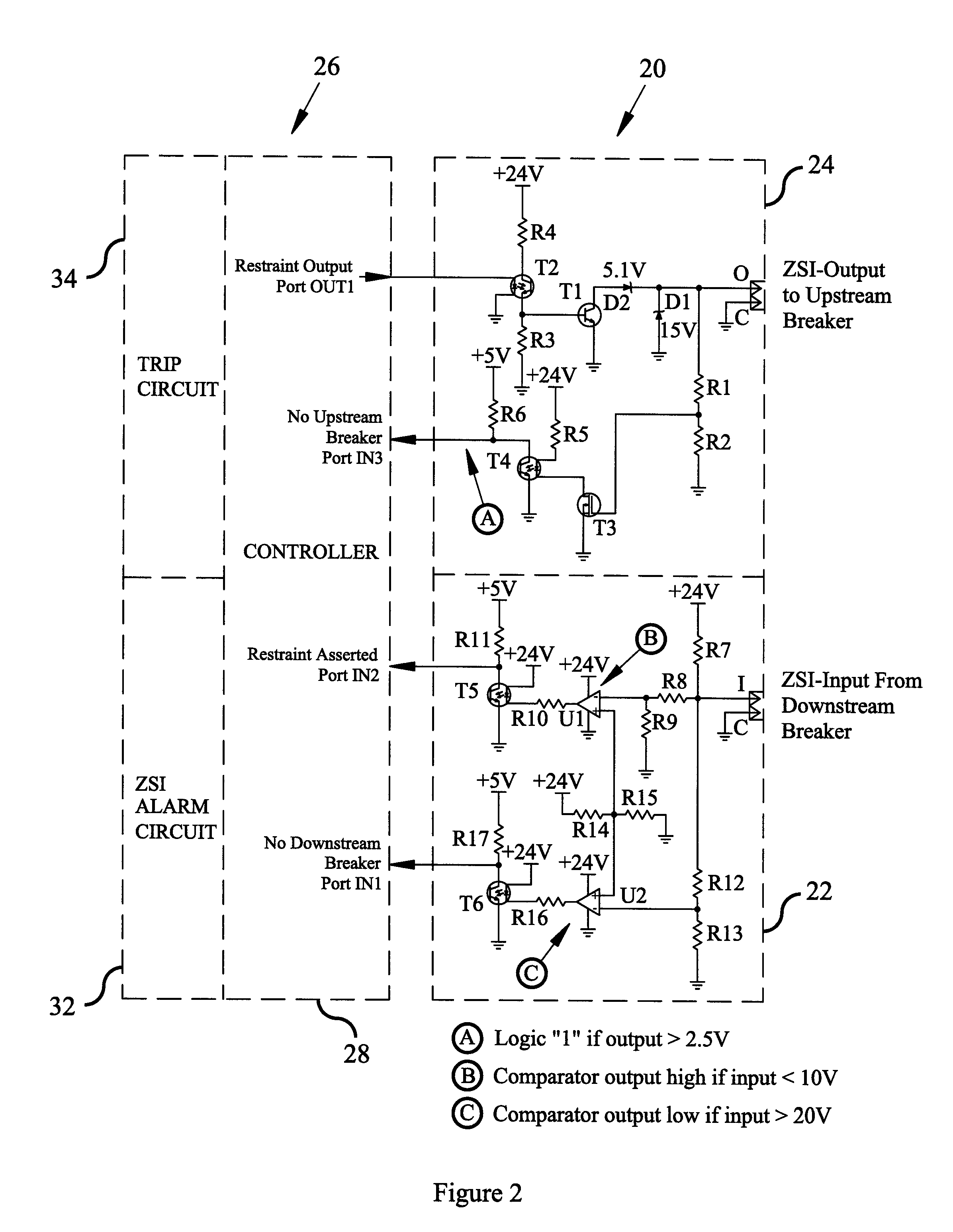 Circuit Breaker Trip Unit with Zone Selective Interlock and System Monitoring