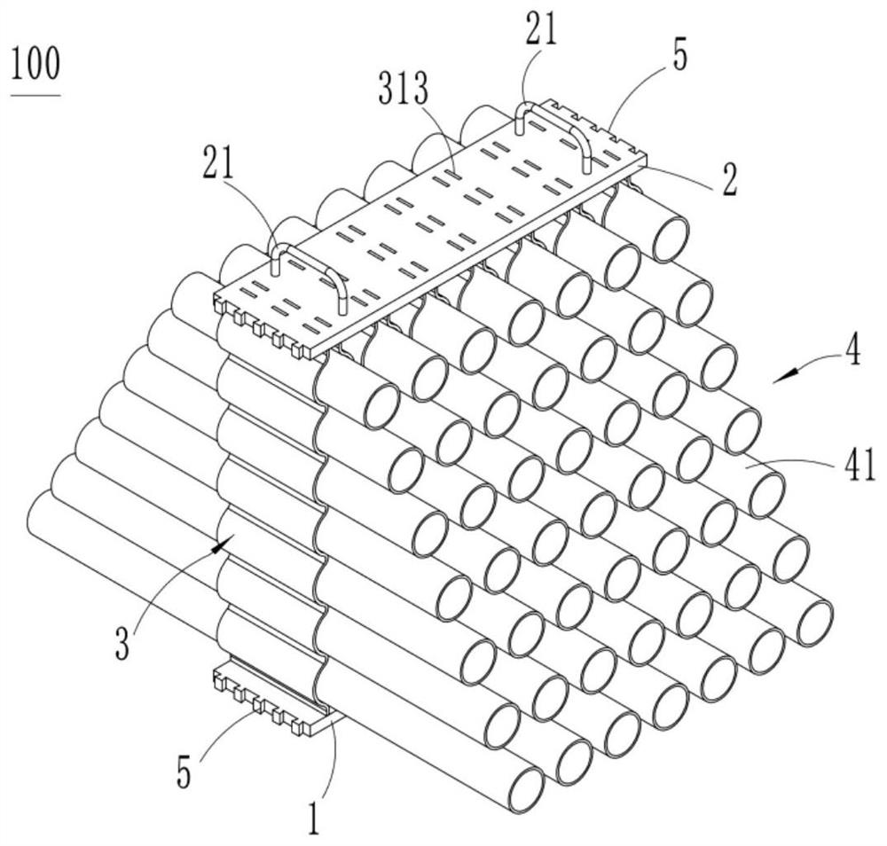 Crayfish breeding nest and combined crayfish breeding device with same