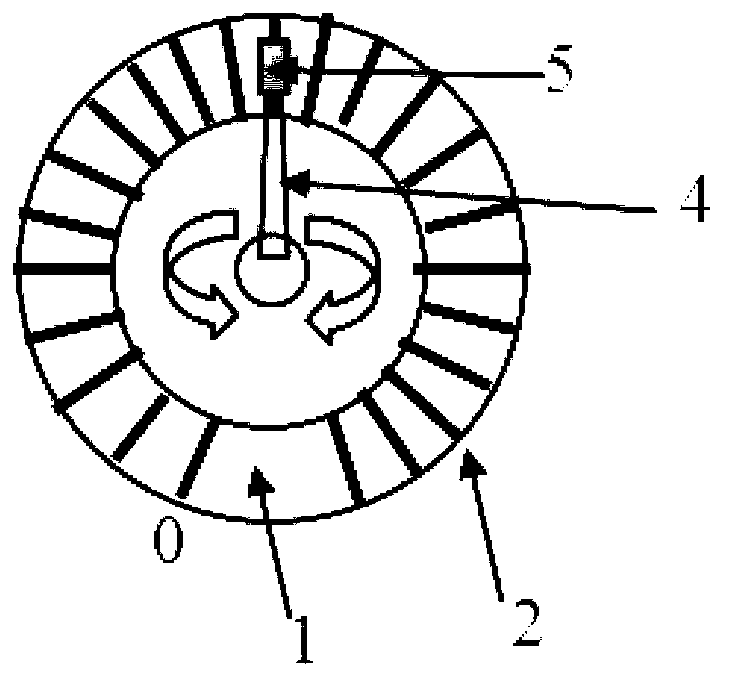 Carbon brush contact-type self-coupling-type AC (alternating current) voltage regulator based on segmented variable cross-section windings