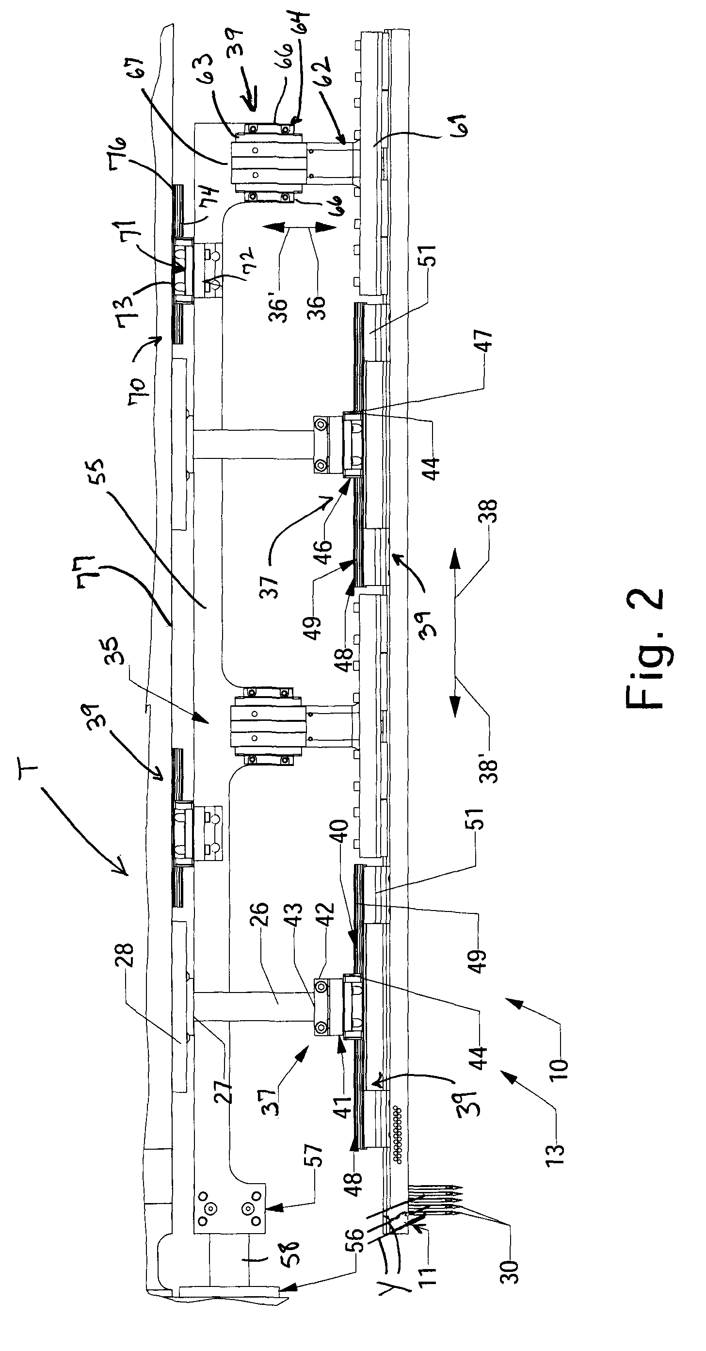 Tufting machine drive system