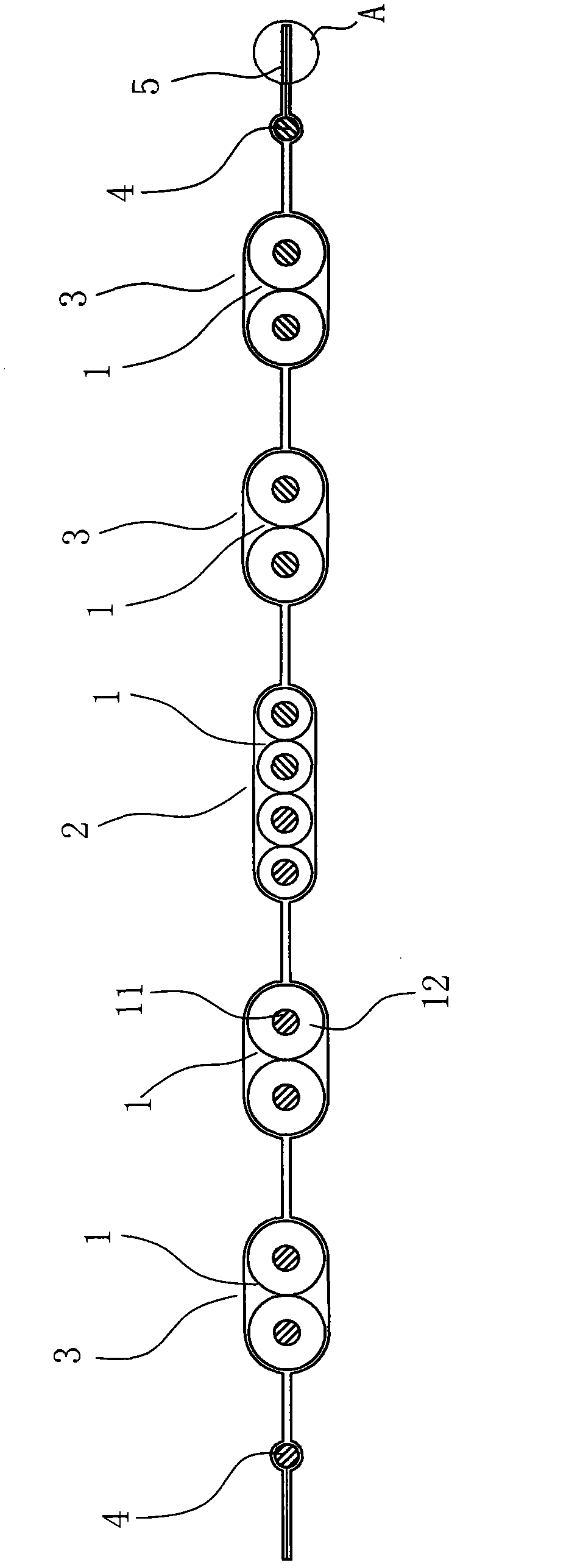 Manufacturing method of ultra-high speed transmission data line and ultra-high speed transmission data line