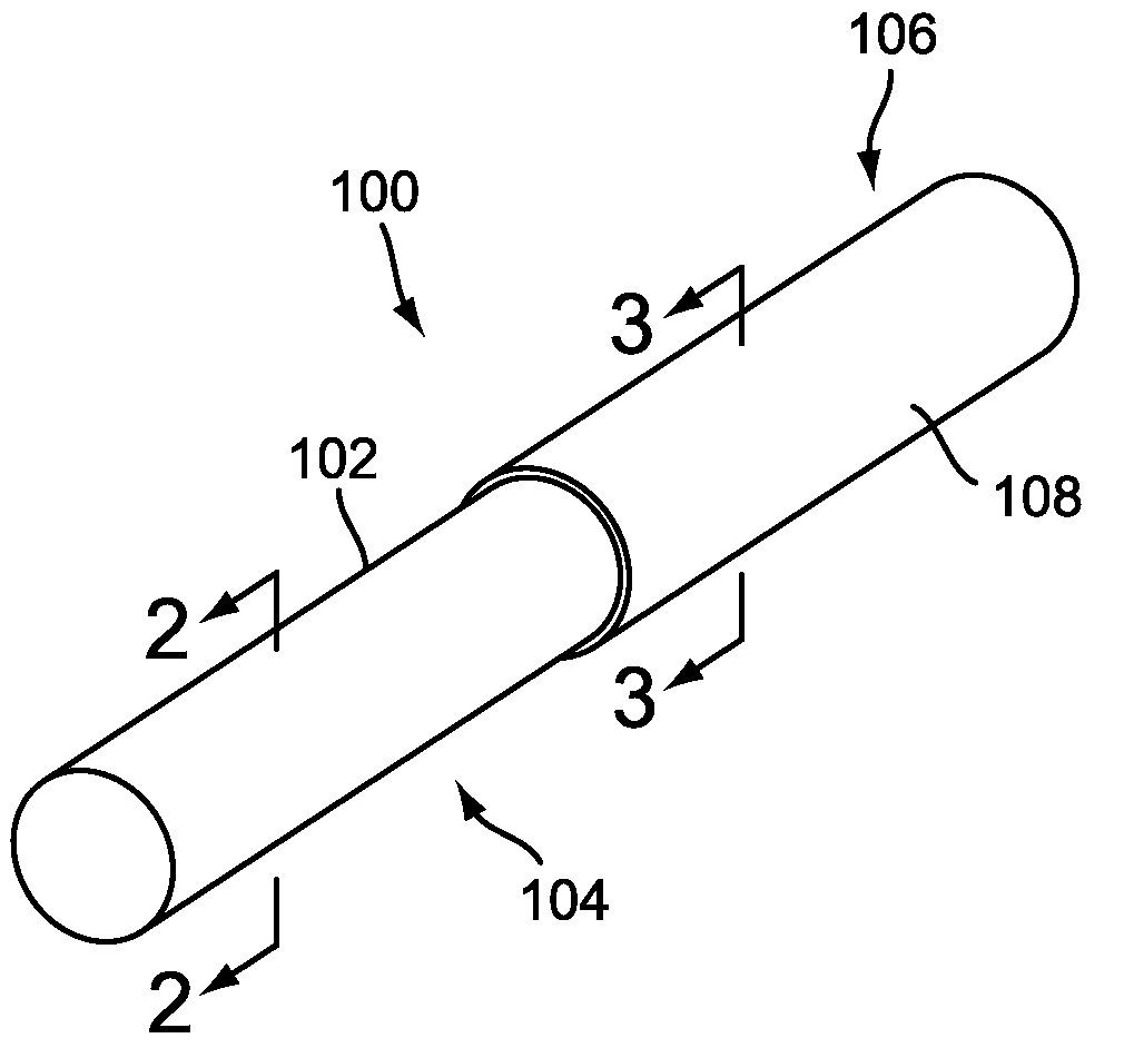 Prosthesis with a selectively applied bone growth promoting agent