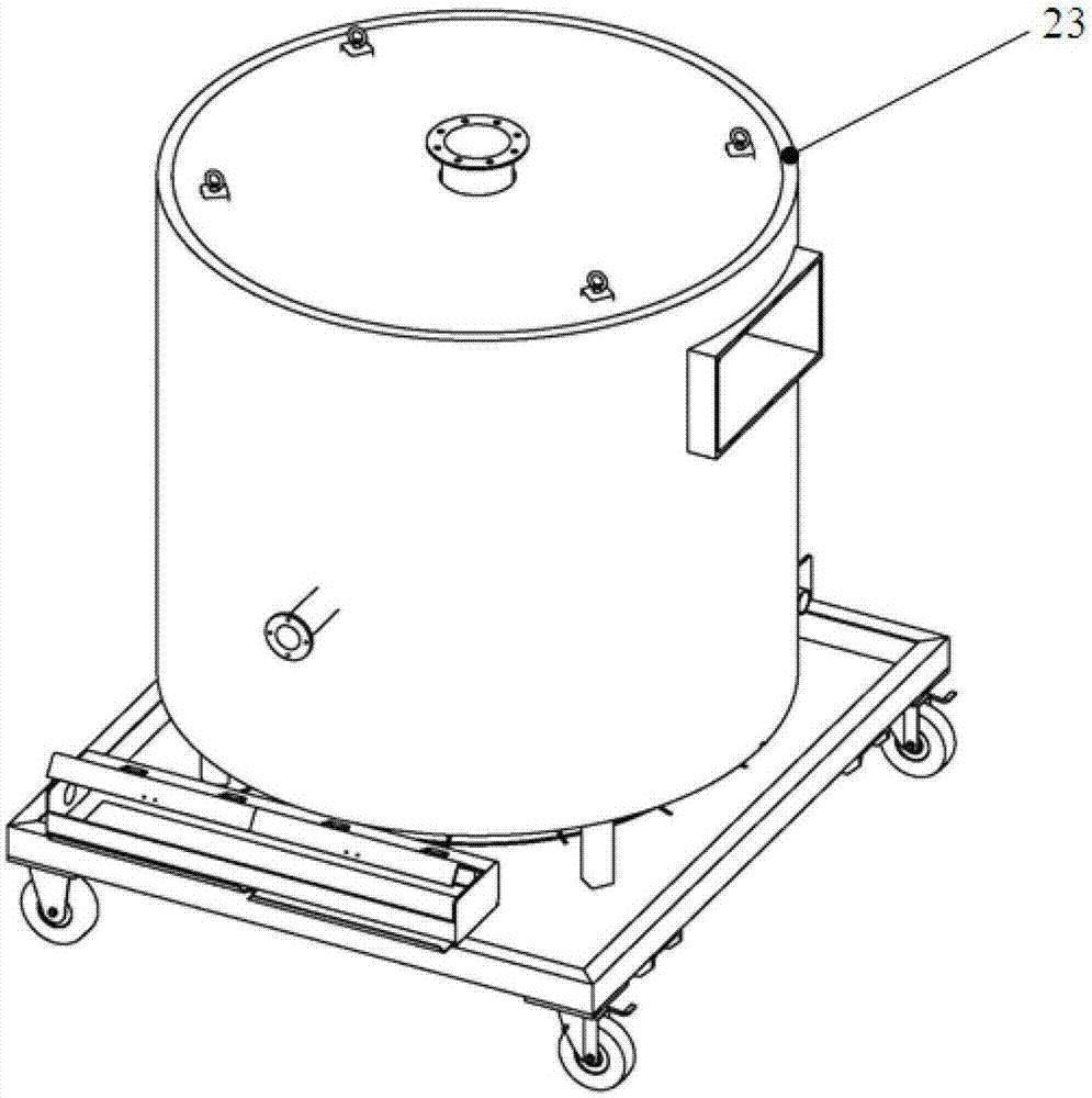 A garbage decomposition device