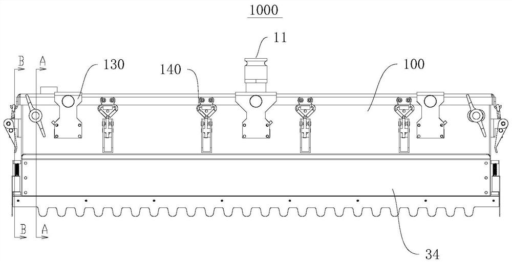 Hopper, slurry spreading terminal and slurry spreading equipment