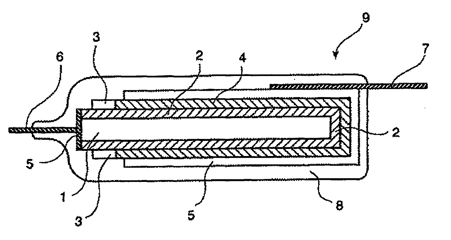 Solid electrolytic capacitor and production method thereof