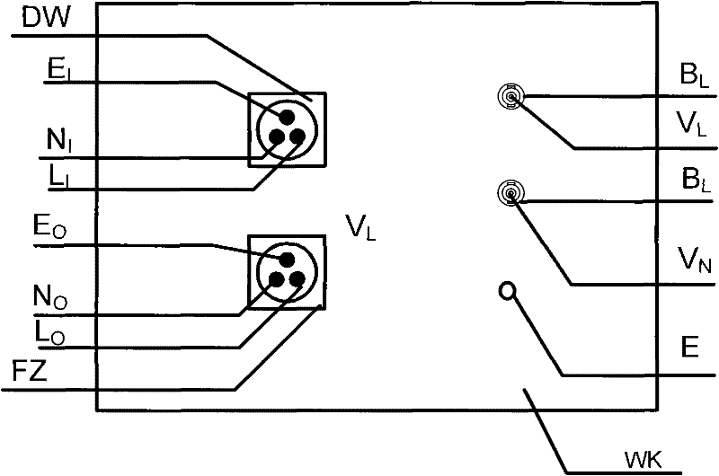 Linear impedance stabilization network