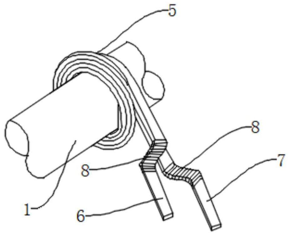 Manufacturing method and structure of three-cake entangled reverse unit and transformer