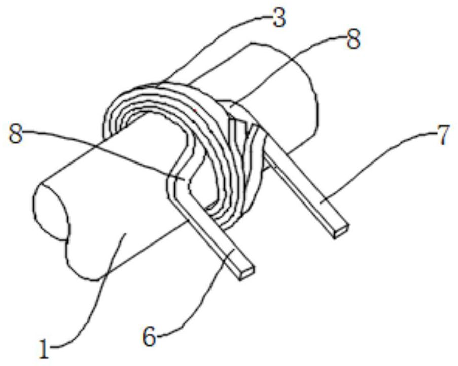 Manufacturing method and structure of three-cake entangled reverse unit and transformer