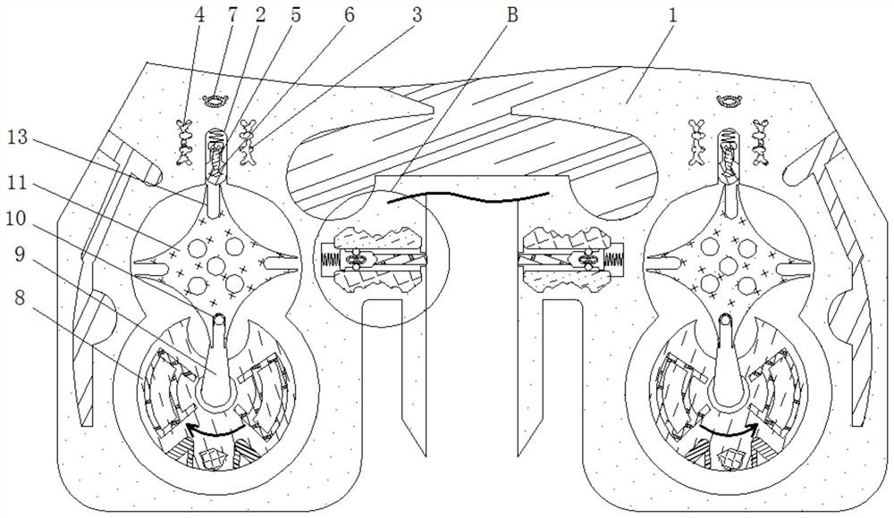 Quantitative shaping device for manufacturing LED illuminating lamp