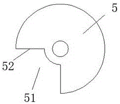 Logistics packing case fixing and locking device