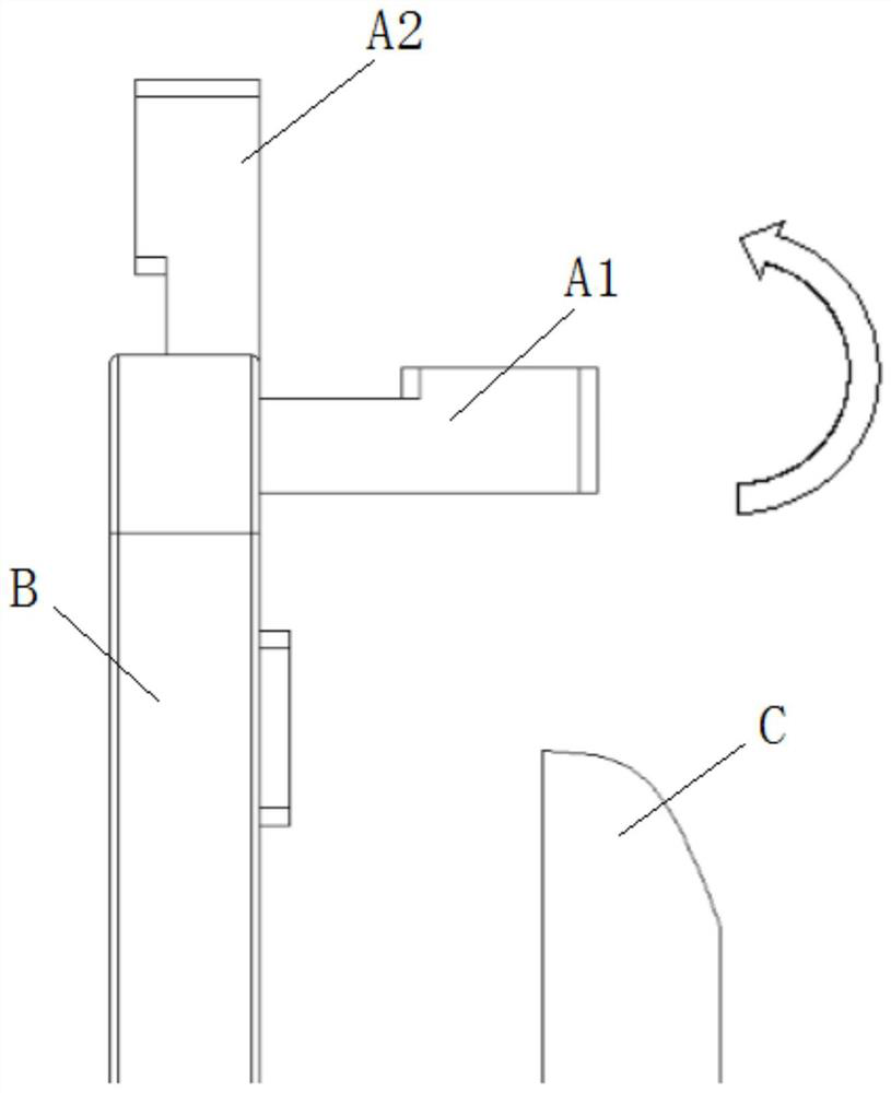 Camera automatic rotation control method and system of smart device