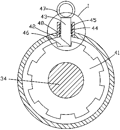 Leg ligament stretching device