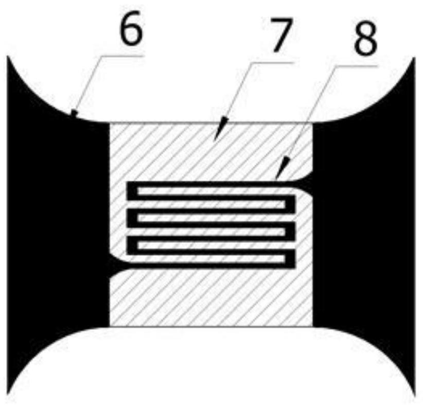 Multi-layer structure strain sensor with high sensitivity