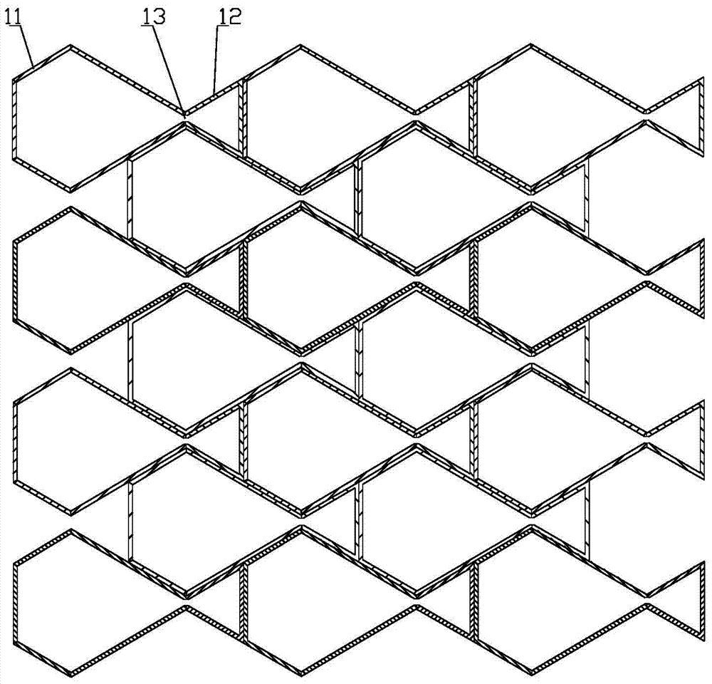 An inclined tube sedimentation and separation device