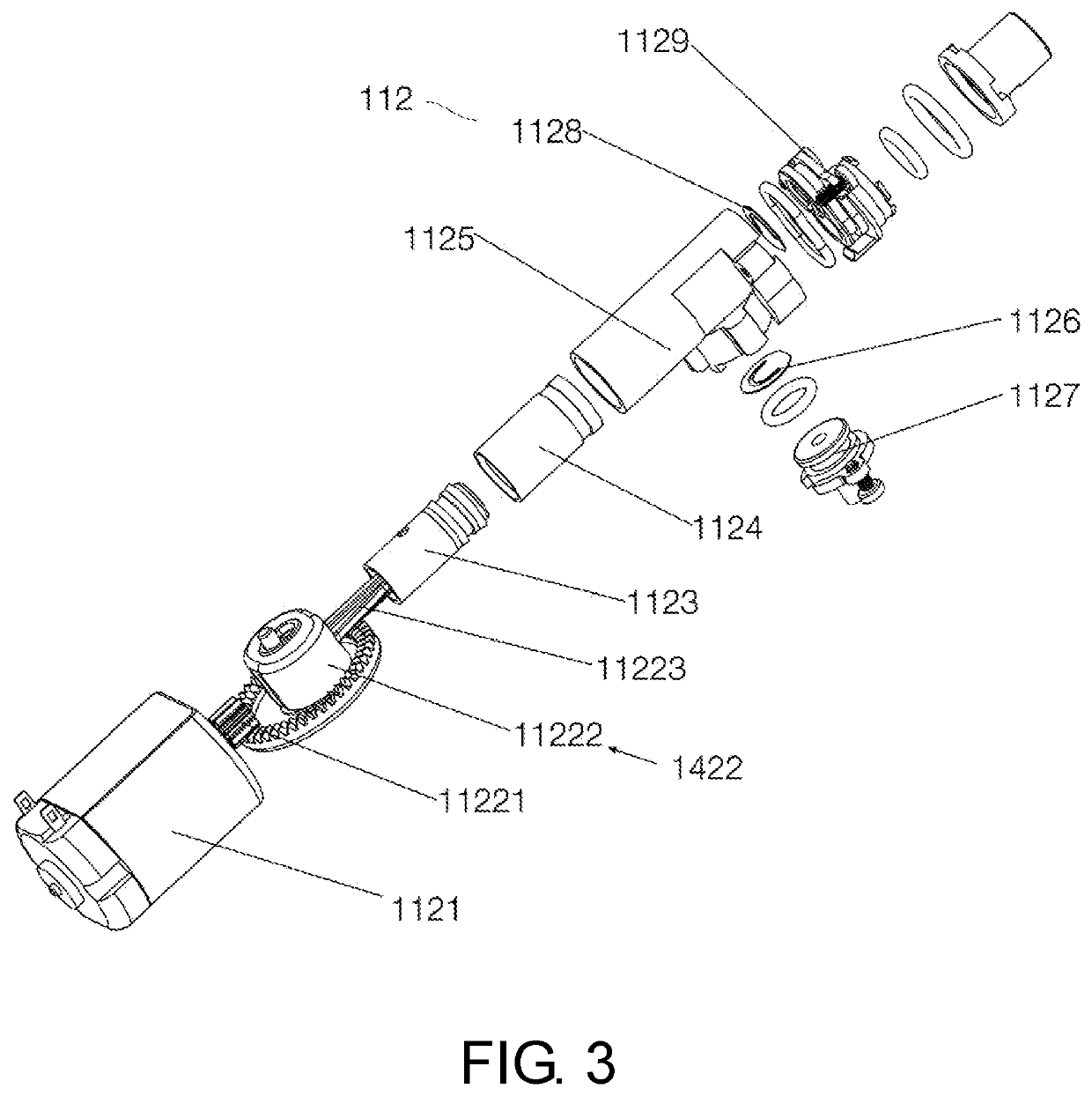 Portable teeth cleaning apparatus