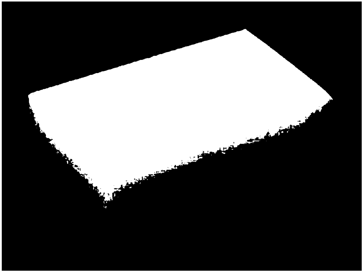 Porous structural elastic composite material for extracting uranium from seawater and preparation method