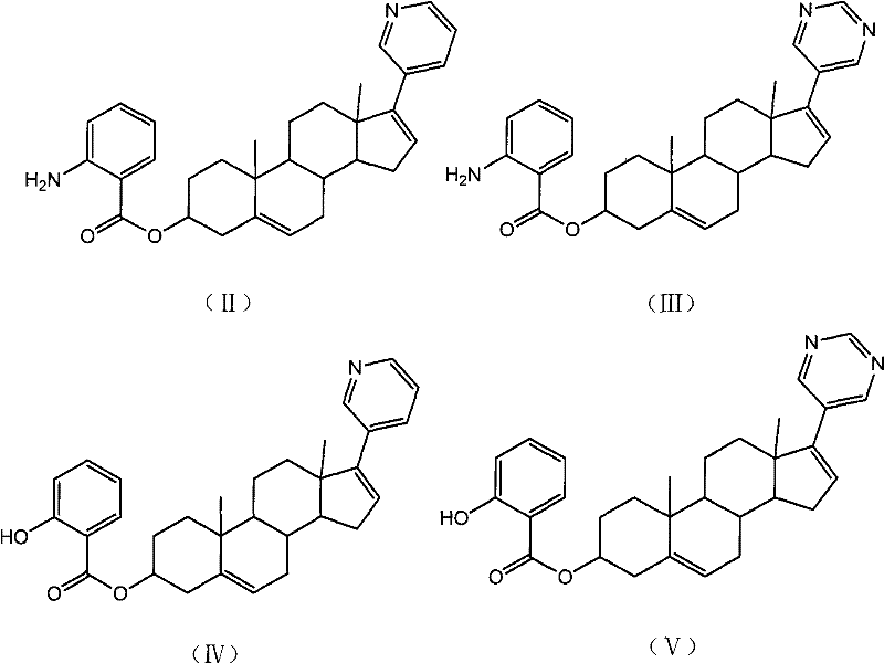 Pyridine androstane derivative and application thereof to preparing medicine for preventing and/or treating prostatic cancer