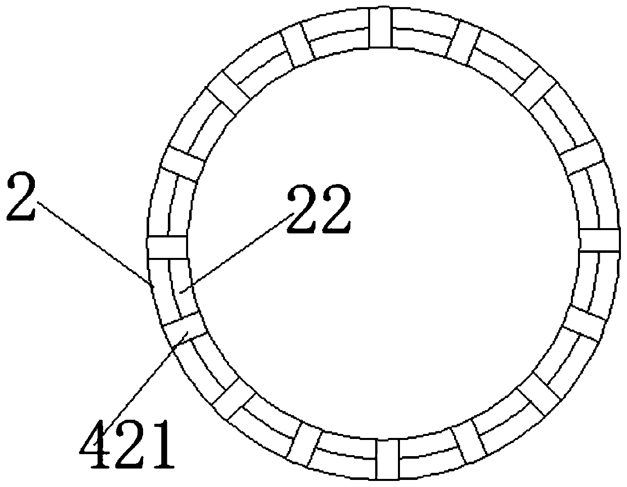 Semi-closed ashtray