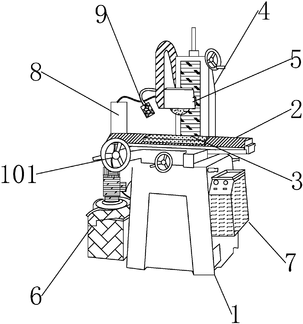 Lubricating oil fine grinding equipment